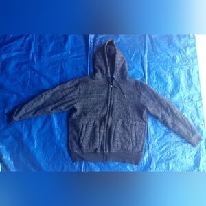 Ocean Current Black Textured Jacket